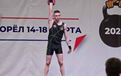 Гиревик Федор Жибинов из Хакасии взял золото первенства России