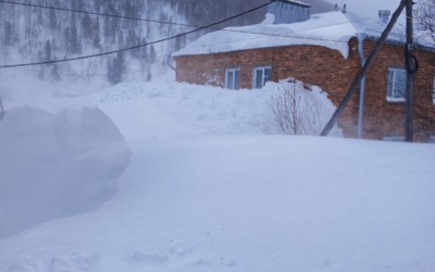 В Приисковом еще ни намека на весну