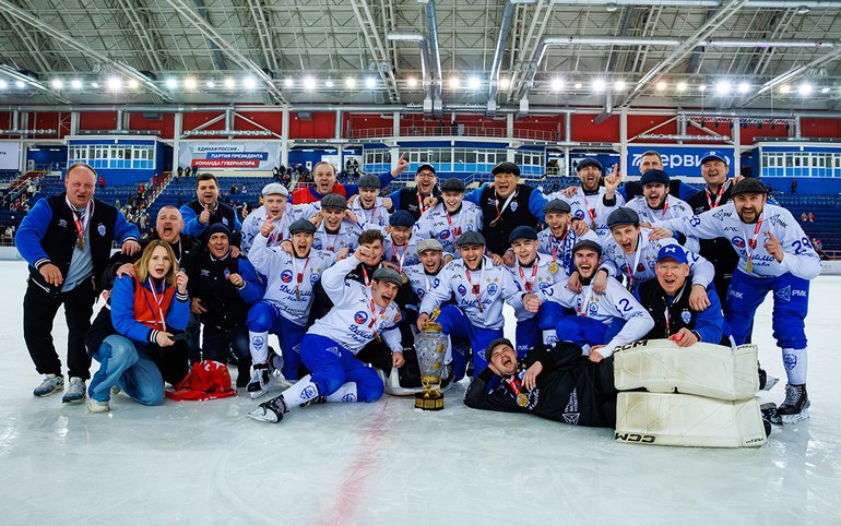 Московское «Динамо» — чемпион России по хоккею с мячом