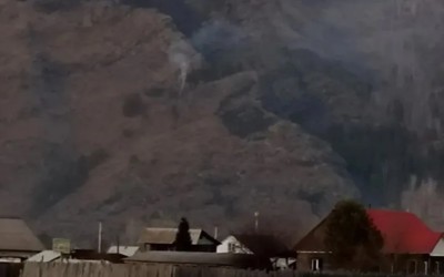 Первый в году лесной пожар произошел в Хакасии