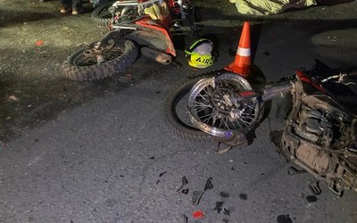 Байкеры столкнулись в Алтайском районе. Среди пострадавших трое подростков
