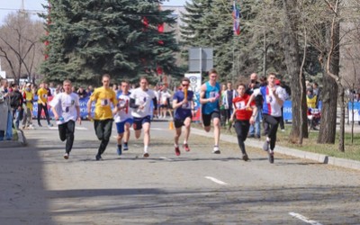 Пешеходные зоны в эту пятницу установят в Абакане из-за легкоатлетической эстафеты