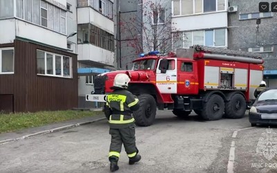 Из горящей квартиры спасли мужчину в Саяногорске
