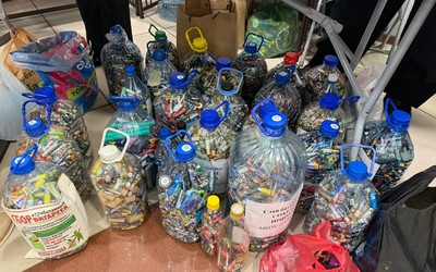 Больше 500 кг батареек и 200 кг крышек принесли на переработку жители Хакасии