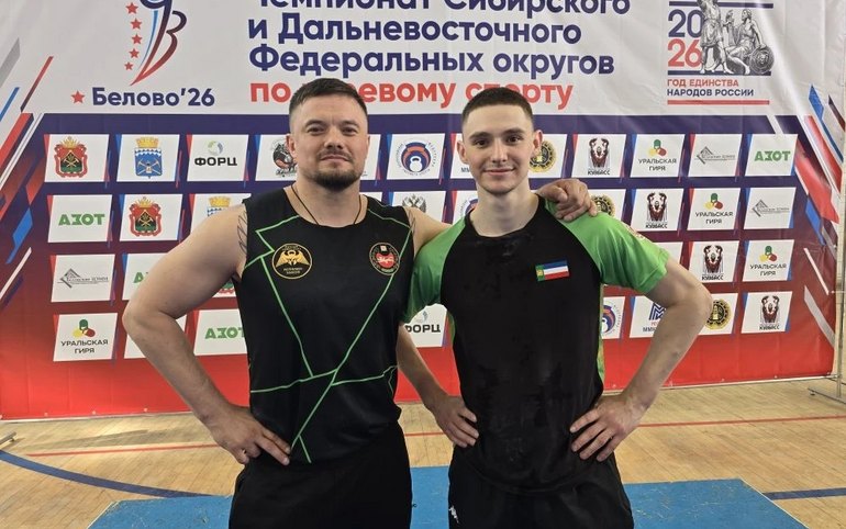 Гиревик Фёдор Жибинов из Хакасии – победитель и призёр чемпионата Сибири и Дальнего Востока