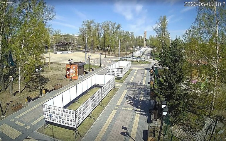 Стену памяти смонтировали в парке Победы и Черногорском парке
