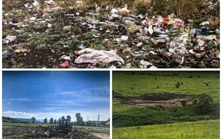 Закопал отходы в почву и получил 4,9 млн руб. из бюджета недобросовестный подрядчик в Хакасии