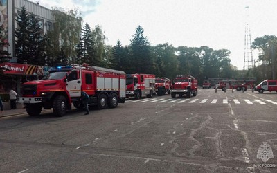 Пожар в здании правительства Хакасии произошел из-за замыкания