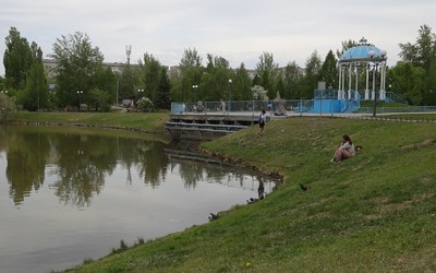 Большой фонтан в Преображенском парке не работает