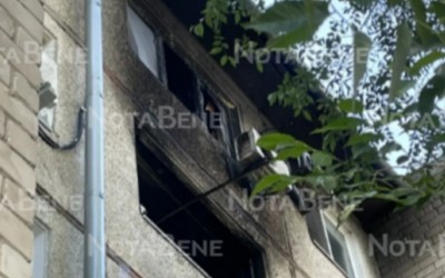 Пожар в доме на проезде Северном, 5 тушили в Абакане