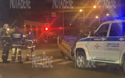 ДТП с перевертышем произошло в Абакане 