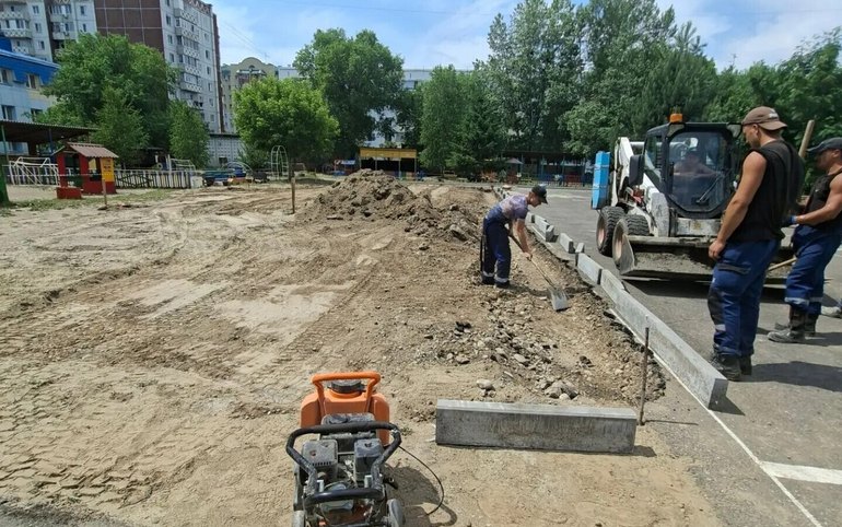 Современную спортплощадку оборудуют в детском саду «Золотая рыбка» в Абакане