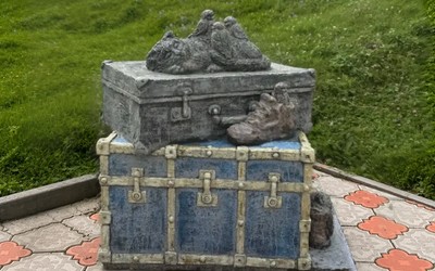 Кот, овцы и пастух: на ж/д станциях появились арт-объекты