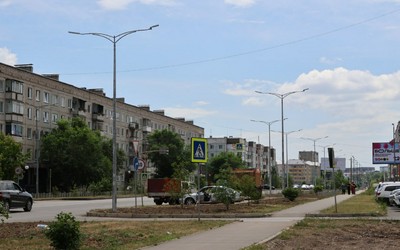 Новый участок уличного освещения тестируют по Торосова в Абакане
