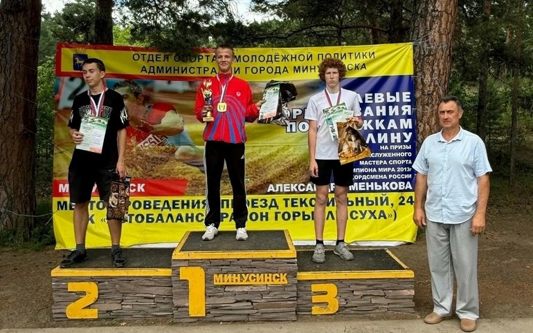 Спортсмен из Хакасии – победитель Краевых соревнований по прыжкам в длину