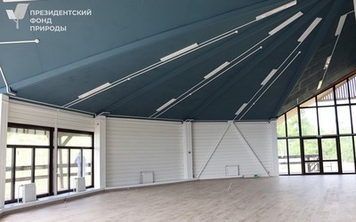 Центр реинтродукции лошади Пржевальского в Хакасии: визит-центр почти готов