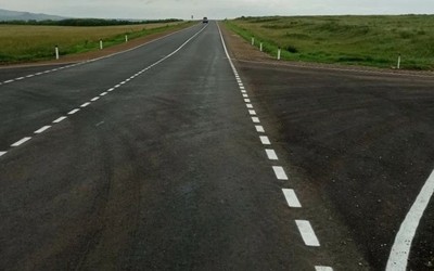 Участок дороги Шира – Новоселово отремонтировали