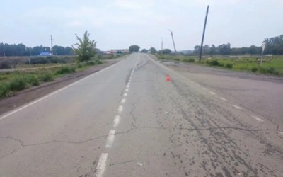 Выехала на встречку: в Аскизе мужчину госпитализировали с тяжелыми травмами