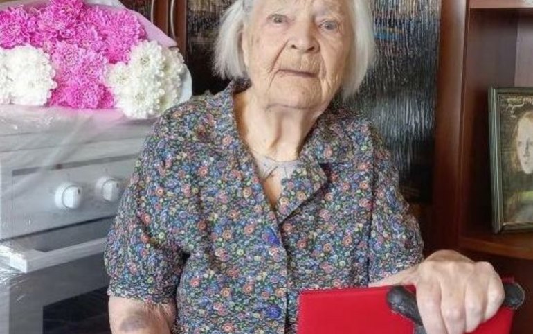 100-летний юбилей отметила труженица тыла из Абакана