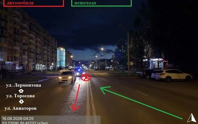 Пешехода сбили на Торосова в Абакане. У него отек мозга