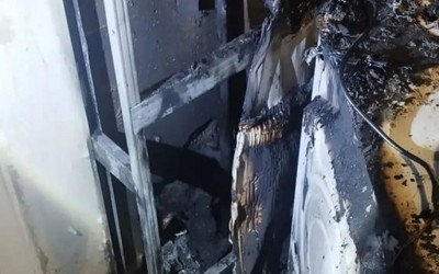 Квартира чуть не сгорела в саяногорской пятиэтажке