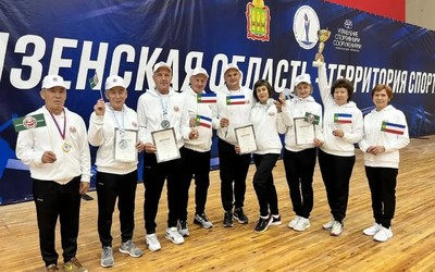 Сборная Хакасии завоевала серебро на Спартакиаде пенсионеров России