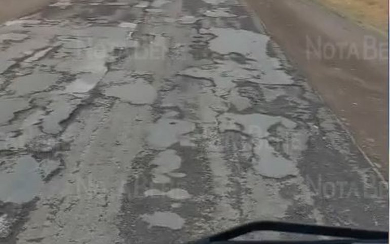 Ремонт разбитой дороги в обход Первомайского так и не начался