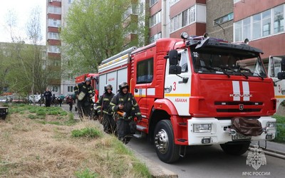 К пожару и потопу на Торосова, 18 в Абакане привело замыкание проводки
