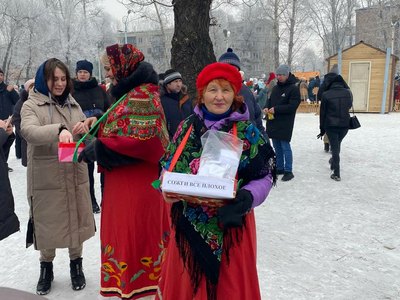 Абаканцы встретили масленицу