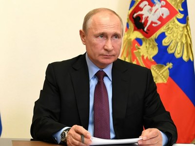 Владимир Путин сегодня выступит с обращением к россиянам