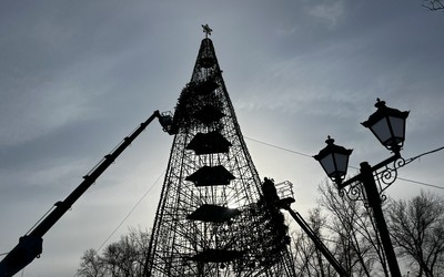 Абакан прощается с новогодним настроением