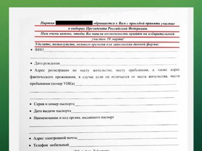 Личные данные избирателей собирает одна из политических партий в Хакасии