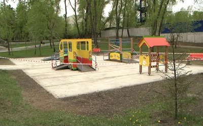 Новости детского парка в Абакане: площадка для инвалидов, туалет и кафе