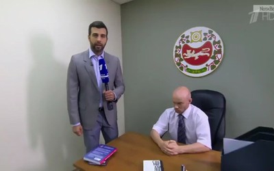 Иван Ургант показал пародию на главу Ширинского района Хакасии Сергея Зайцева