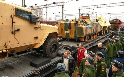 В Абакан прибудет поезд, груженный трофейным оружием и техникой