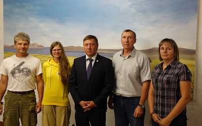 Международная экспедиция обследует в Хакасии гнёзда хищников