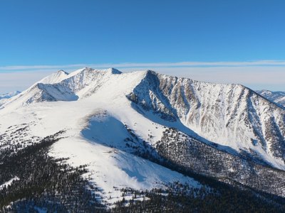 В горах юга Сибири лавиноопасно
