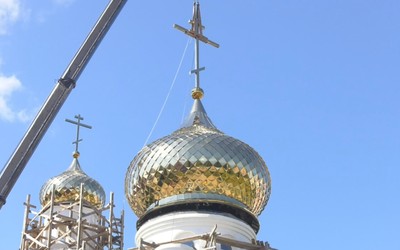 Колокола впервые зазвонят в Благовещенском храме Абакана и пройдёт первая служба