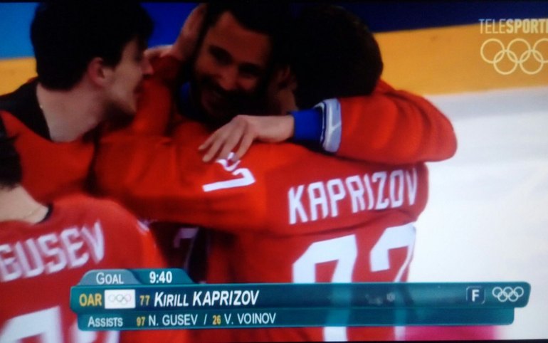 Хоккеисты России стали чемпионами зимней Олимпиады