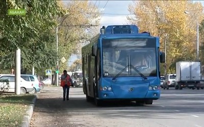 В Абакане счастливый билет даёт право ездить на троллейбусе бесплатно