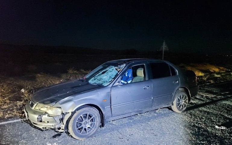В Хакасии пьяный водитель насмерть сбил свою жену 