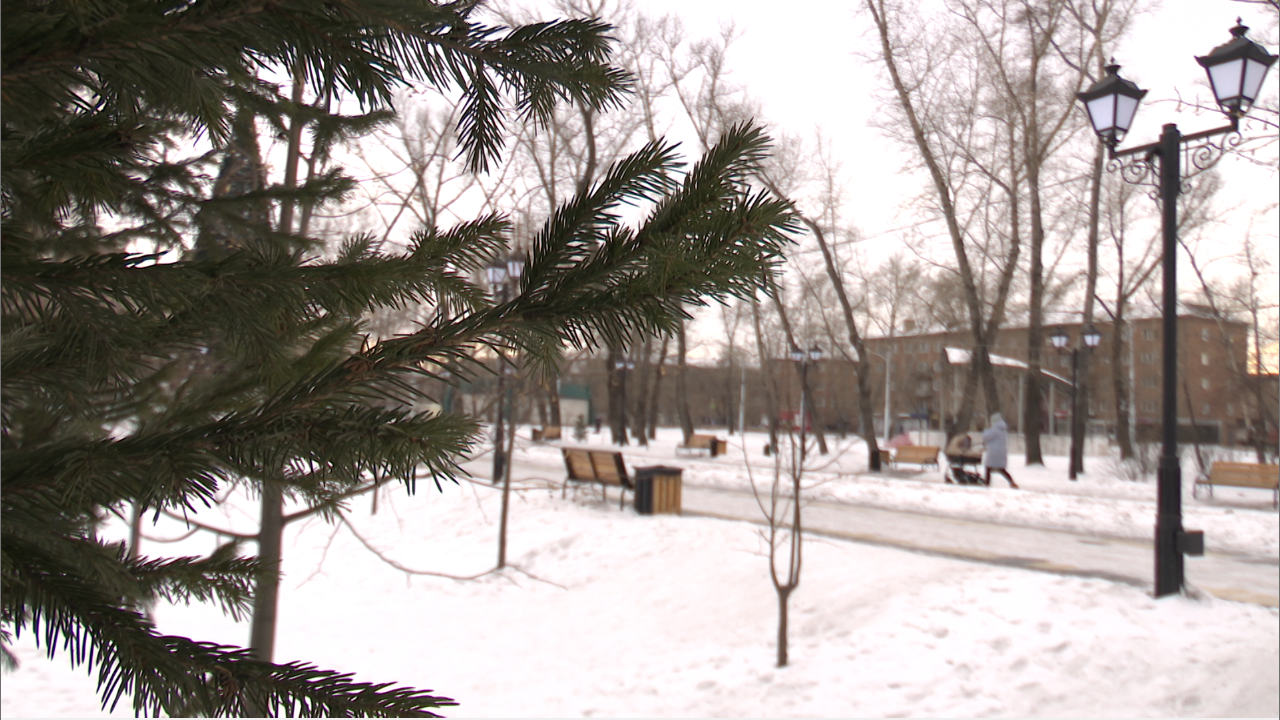 После 30-градусных морозов в Хакасию наконец пришло потепление