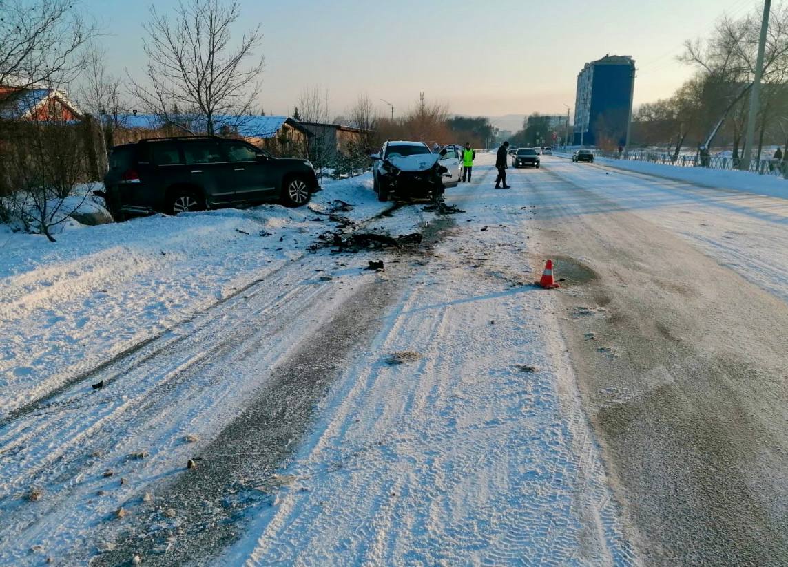 В Саяногорске водитель получил сотрясение мозга | Медиагруппа 