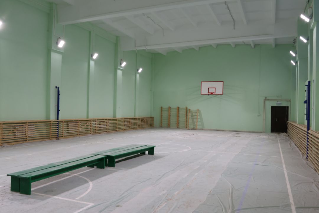 Капремонт в абаканской школе №10 завершат к концу следующей недели